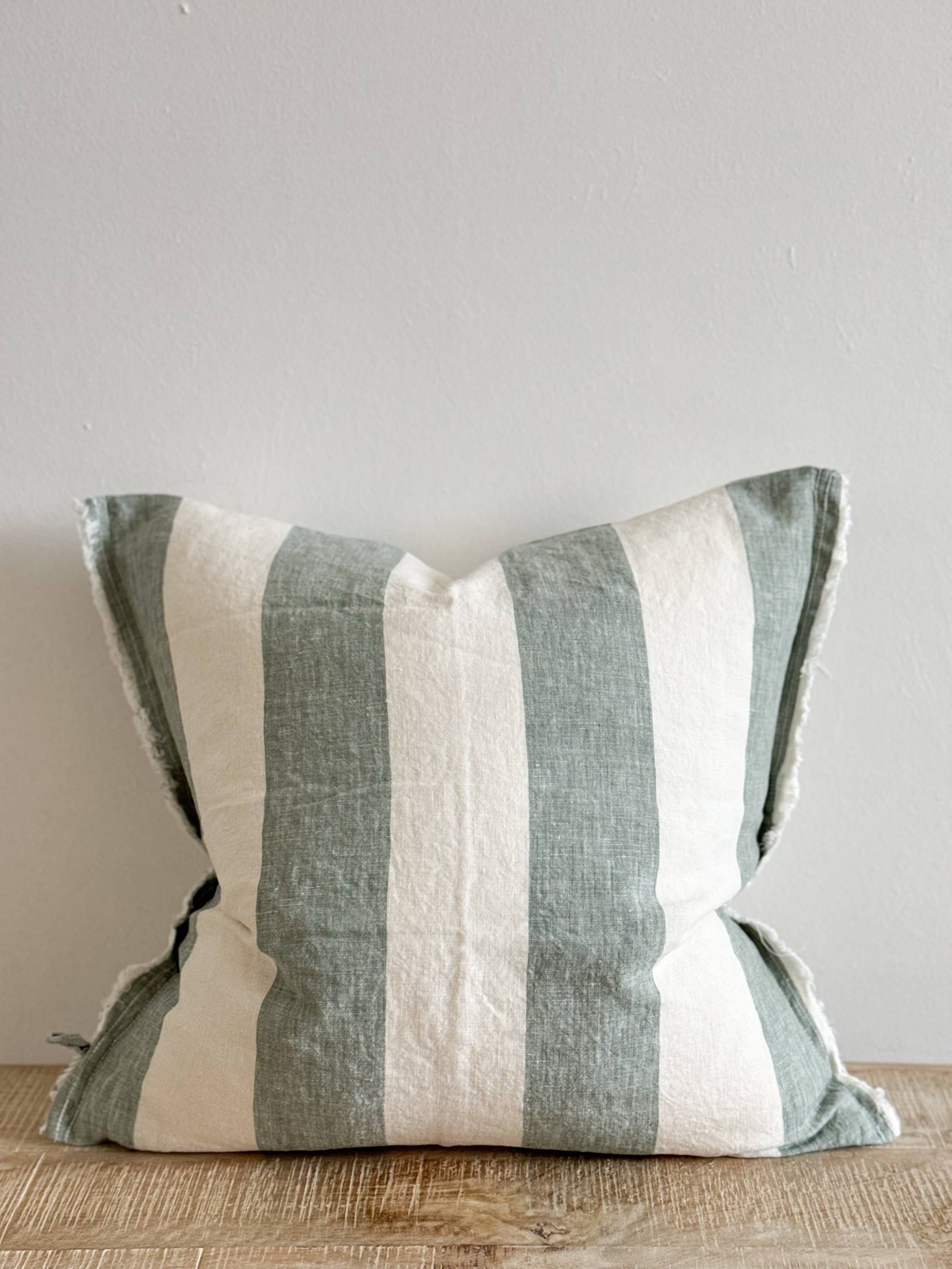 Blue Striped Cushions