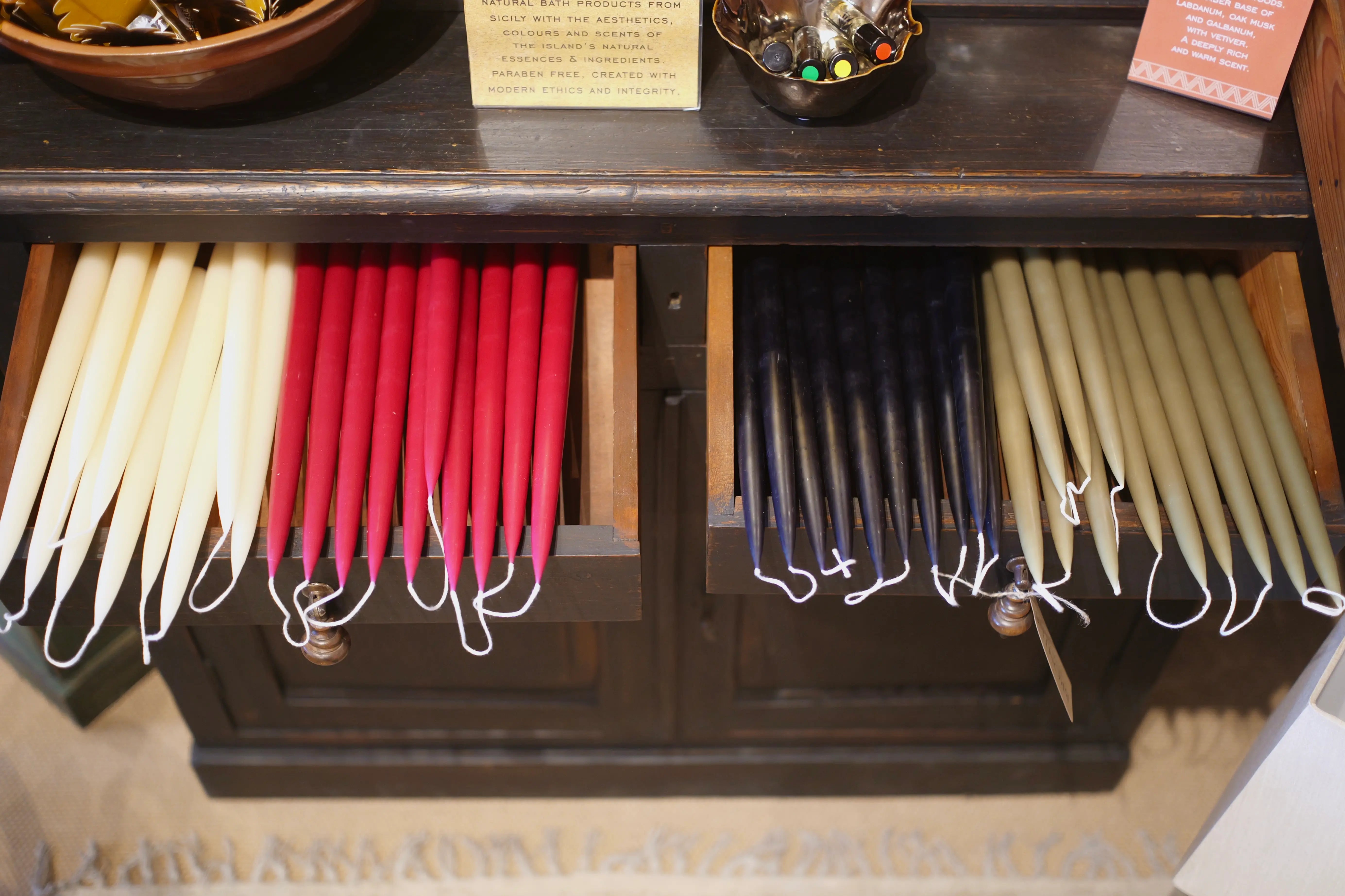 Tapered Dinner Candles