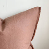 Plaster Pink Linen Cushion 45x45