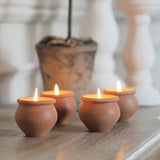 Handmade Terracotta Candles - Murgan Box of 4