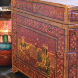 Antique India Box (Red)