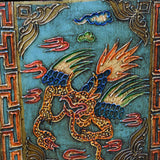 Chinese Painted Chest / Side Table