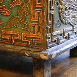 Chinese Painted Chest / Side Table