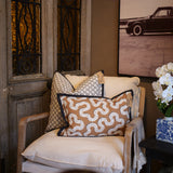 'Lay Back' Cream Occasional Chair