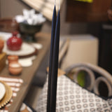 Black Tapered Dinner Candle 35cm (x2) (Copy)
