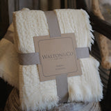 Light Throw in Cream