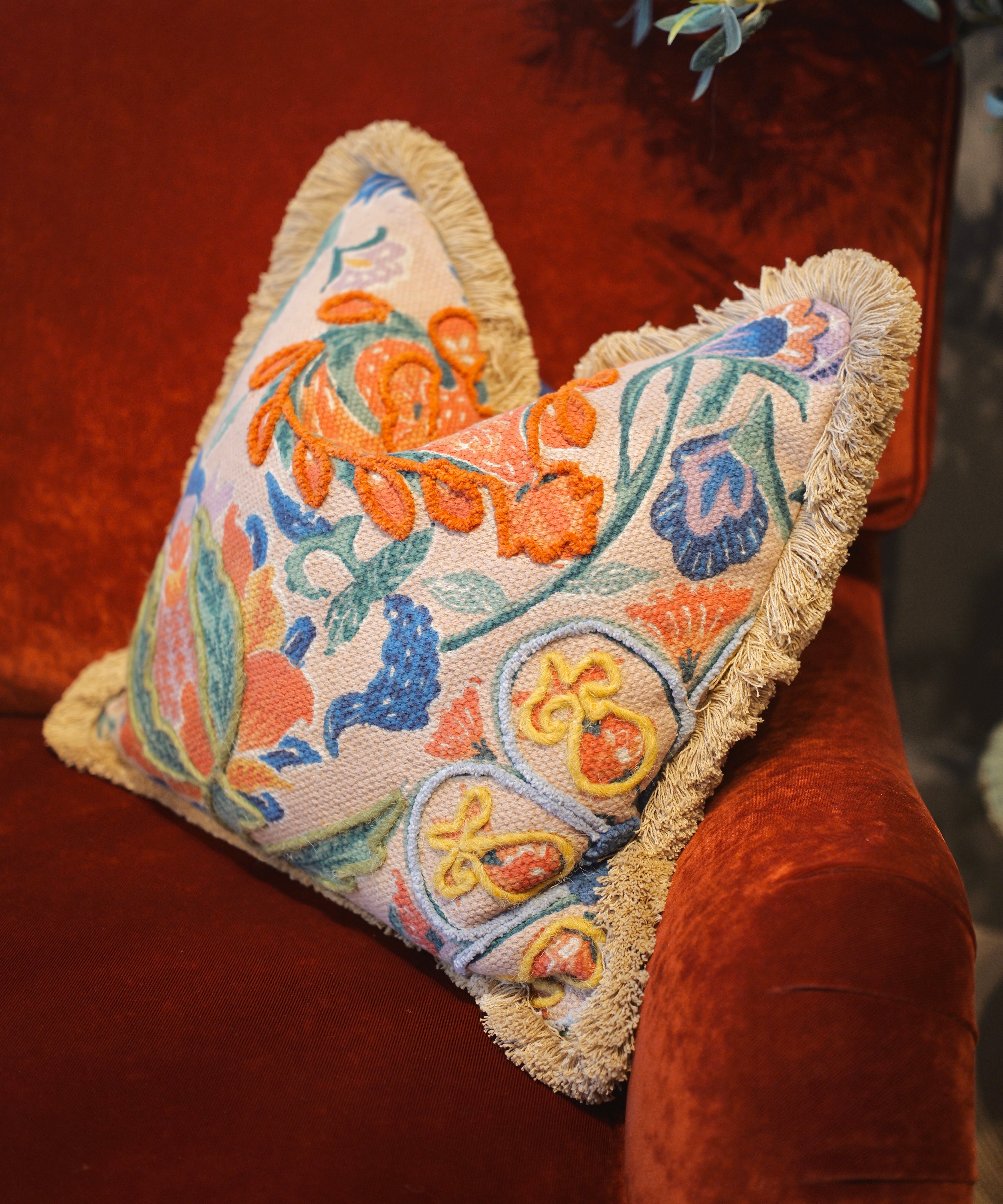 BUNDLE French Rug Cushion's Set of 3 (Patterned)