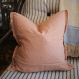 Plaster Pink Linen Cushion 45x45