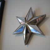 Mirrored Star Mirror 29cm