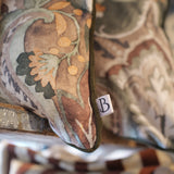 Rustic Salmon & Sage Cushion Cover 53cm x 53cm