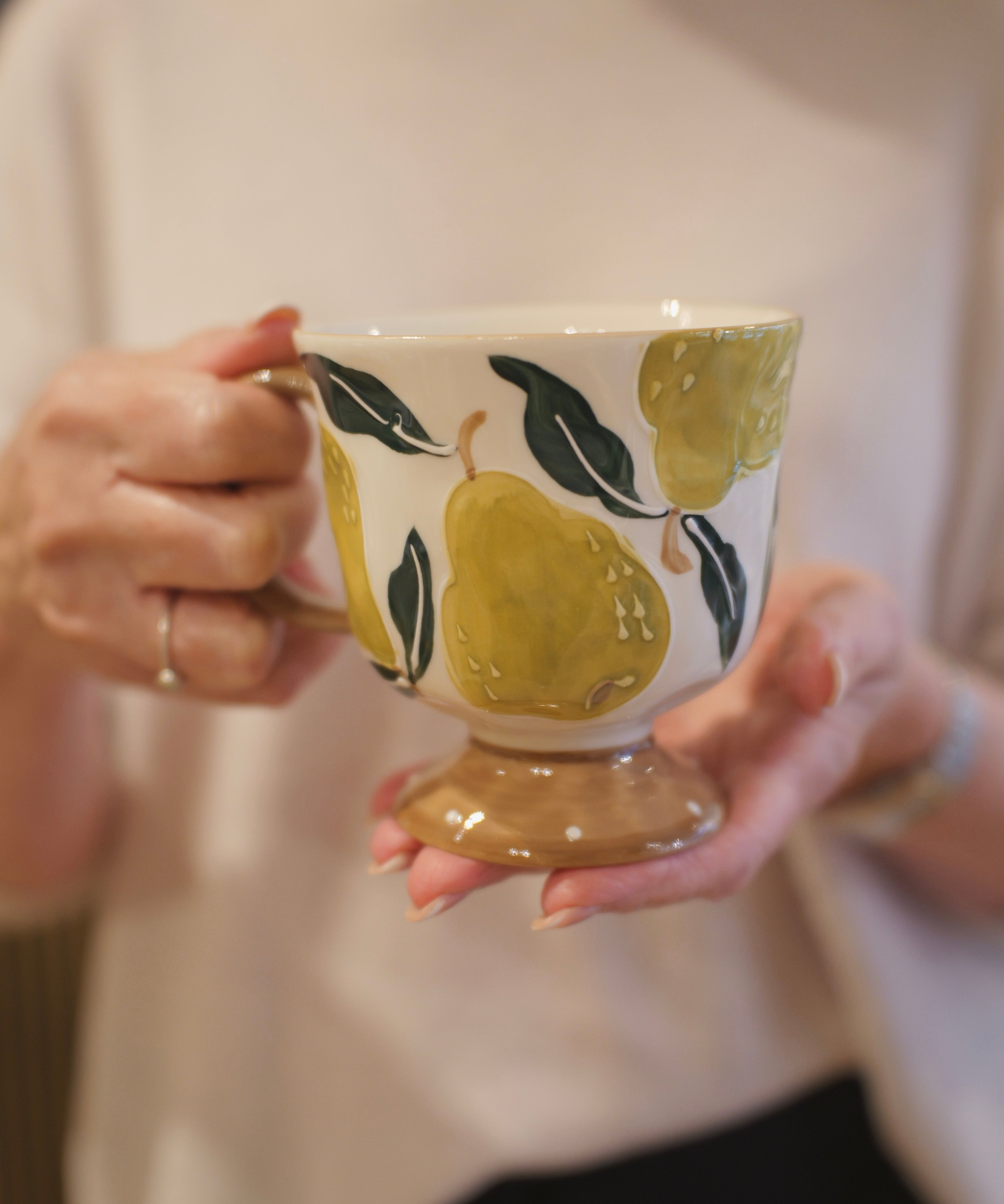 'Fruit Fancy' Pear Mug