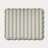 Stripe Sage Green Placemat 
