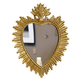 Medium Gold "Sacred Heart" Mirror
