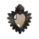 Small Black Sacred Heart Mirror