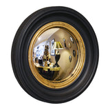 Round Black Small Convex Mirror