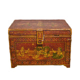 Antique India Box (Red)