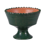 Handmade Emerald Terracotta Bowl