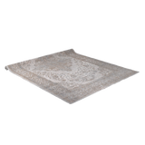 Neutral Distressed Patterned Rug 14ft x 8ft