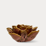 Terracotta Flower Tealight Holder