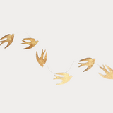 Golden Metal Swallow Bird Garland