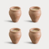 Handmade Terracotta candles - Vishal Box of 4