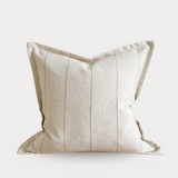 Cream & Beige Stripe Cushion 53x53
