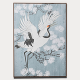 Japanese Crane Canvas