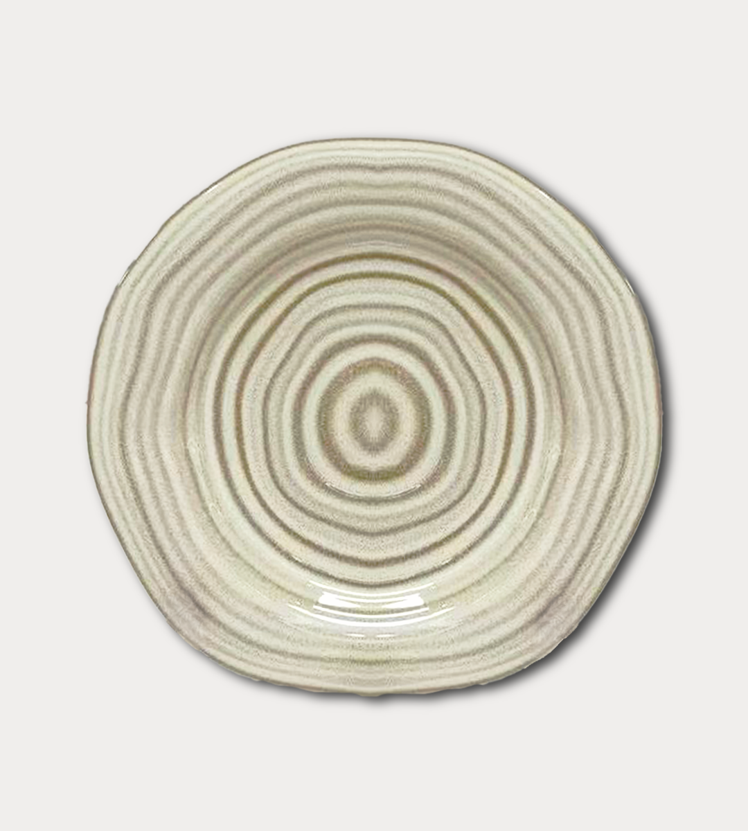 Sapa plate off-white D26.9 H2.7cm