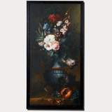 Vintage Floral Painting Print