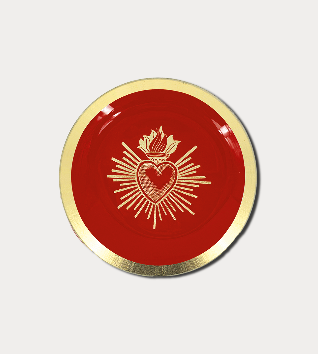 Red ex-voto Trinket Tray