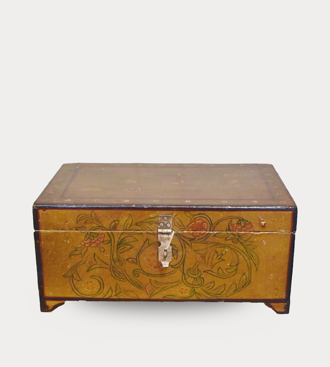 Antique Indian Box (Gold)