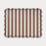 Brown Striped Placemat