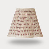 Neutral Patterned Scalloped Edge Lamp Shade - 30cm