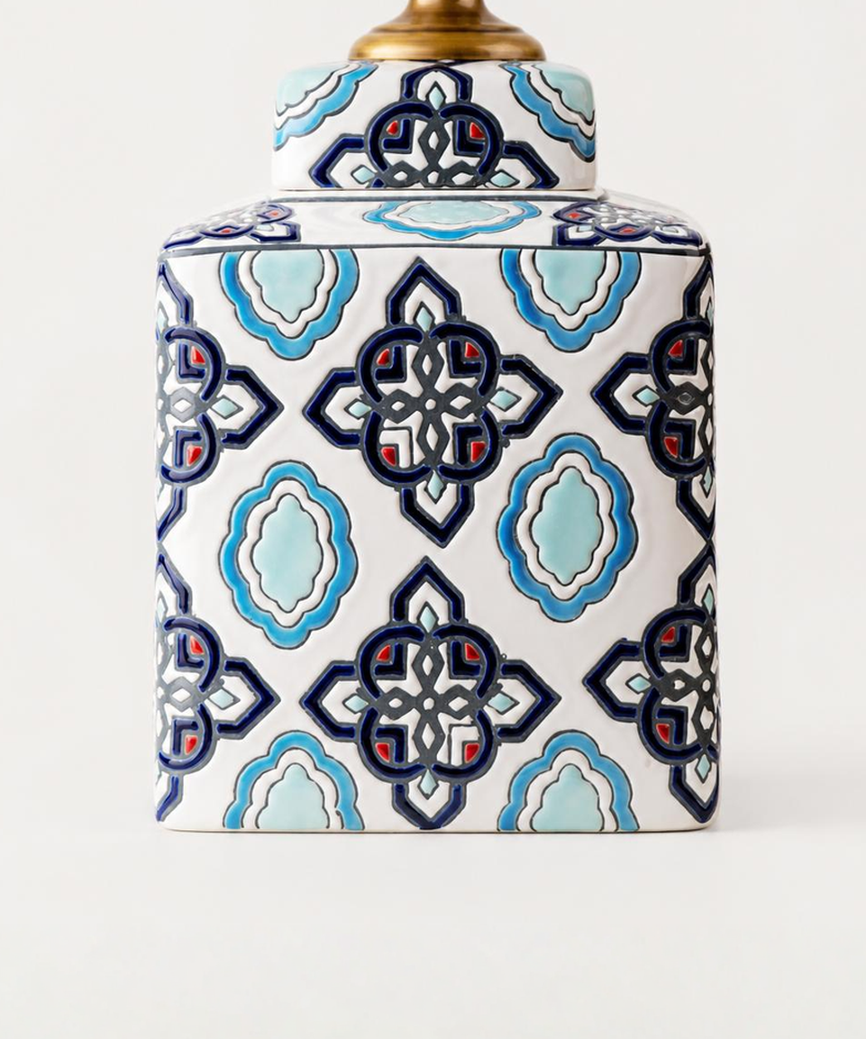 Italian Tile Ceramic Lamp - Pick'n'mix