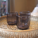 Stackable Smoke Tumbler Glass