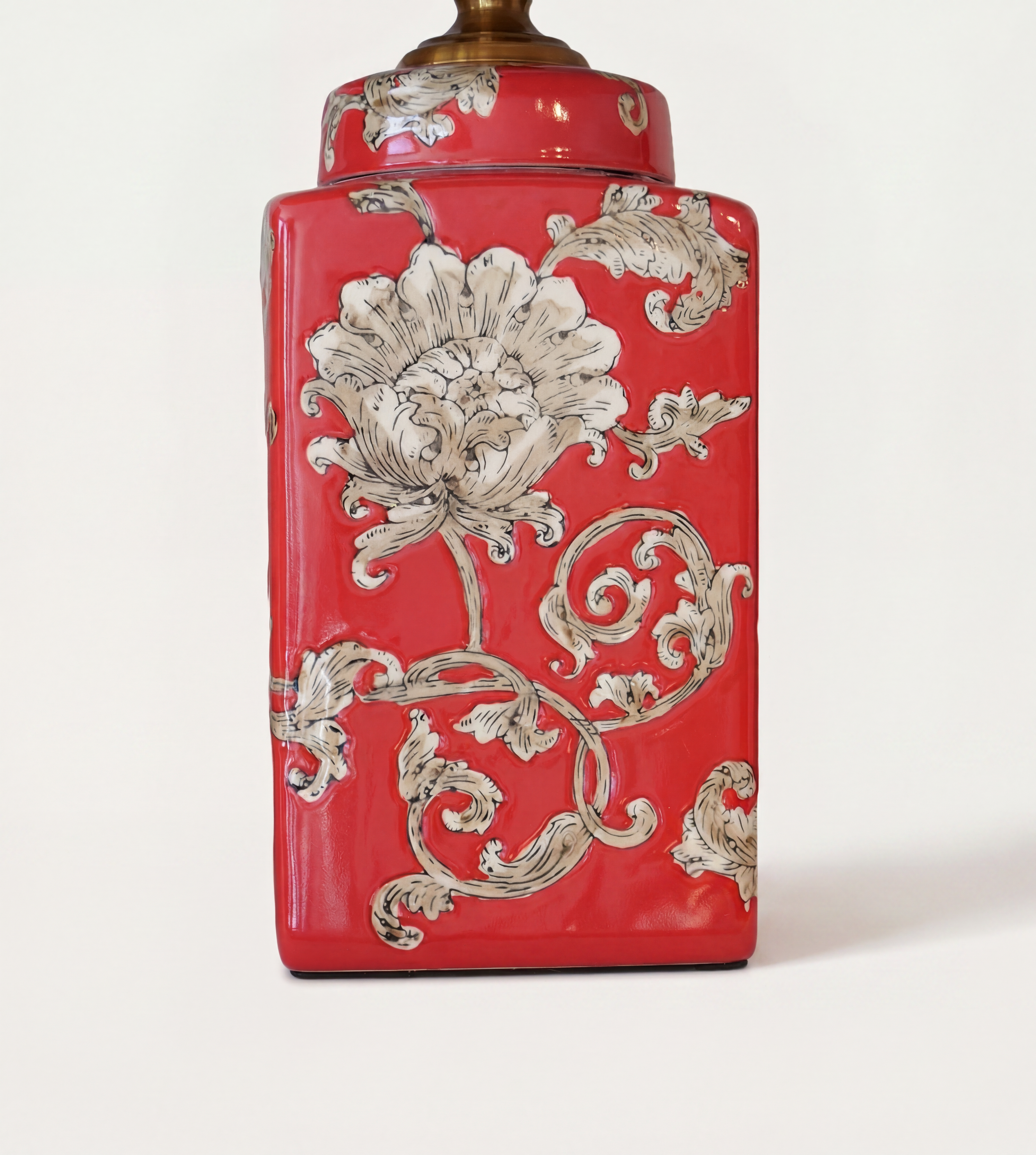 Garnet Baroque Ceramic Lamp - Pick 'n' Mix